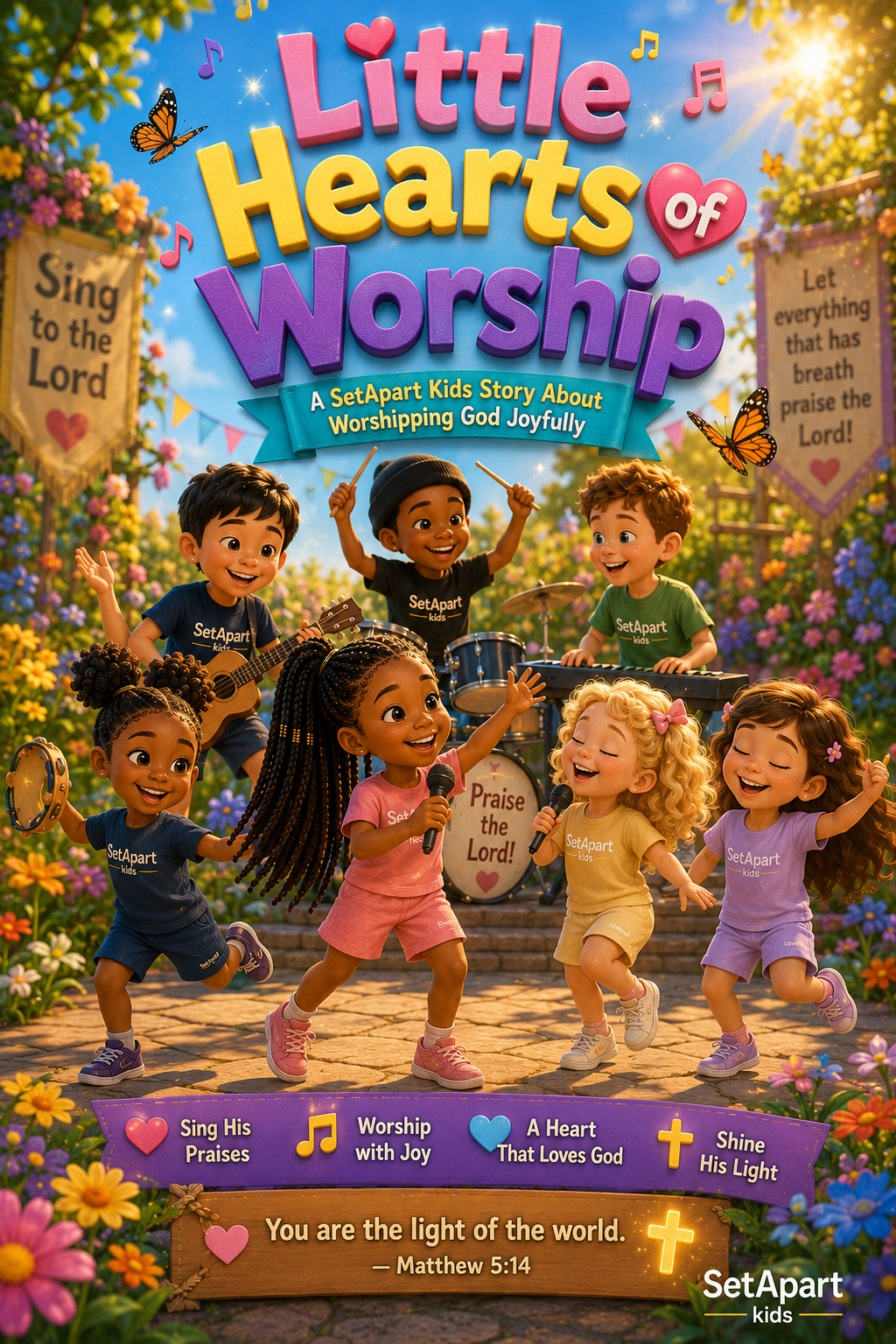 Little Hearts of Worship - Kids eBook