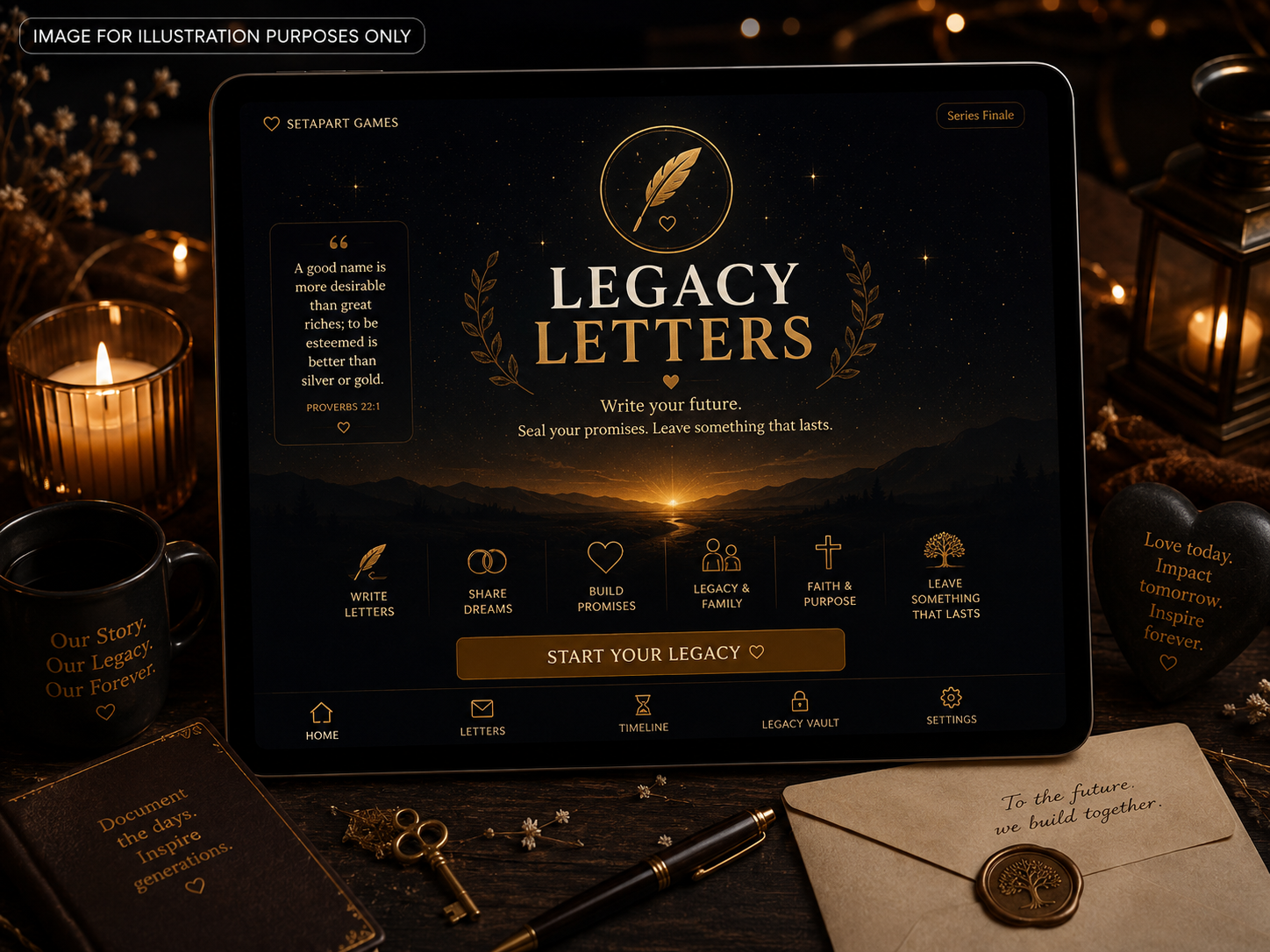 Legacy Letters – Couples Game | Vision & Legacy Experience