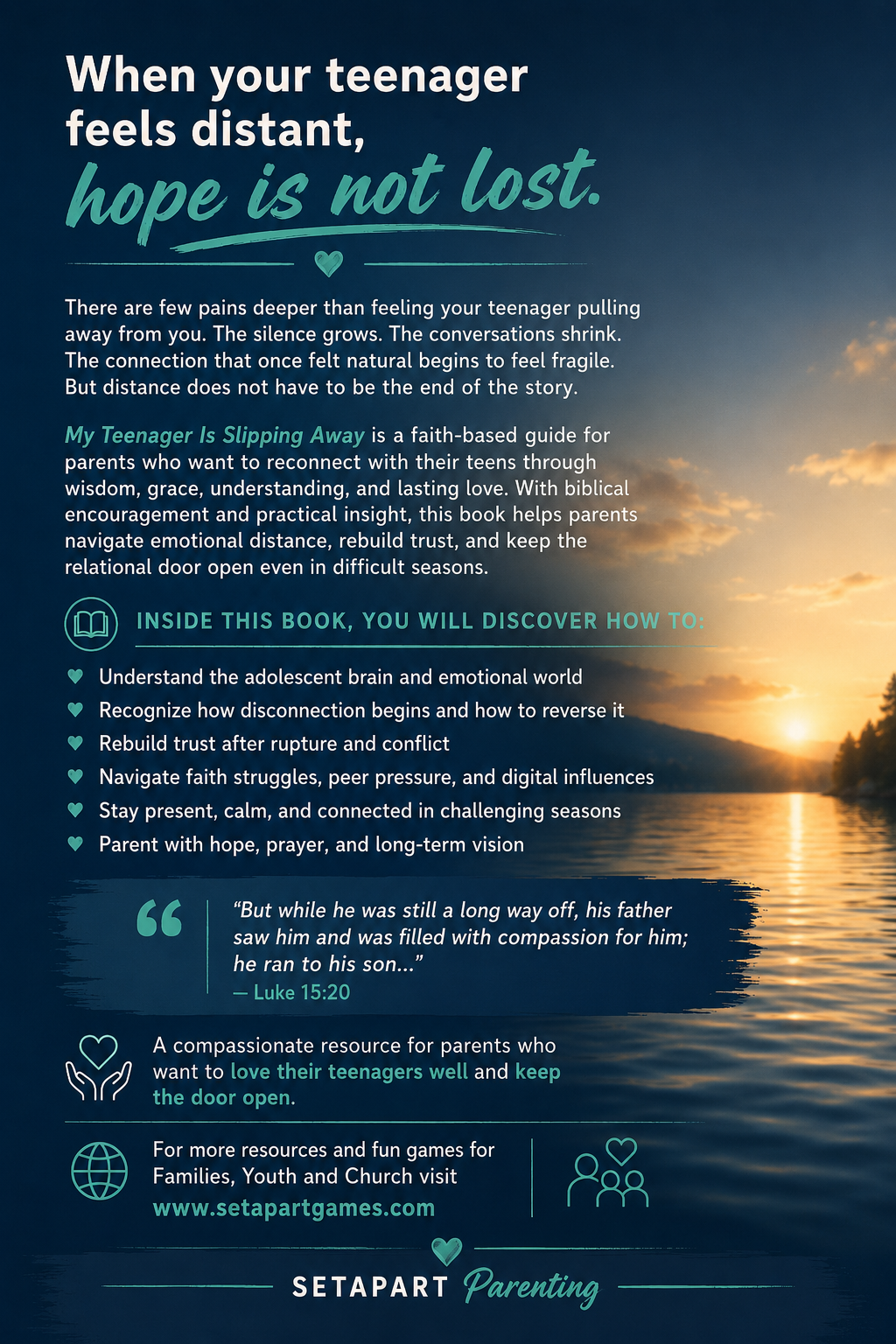 My Teenager Is Slipping Away: A Faith-Based Guide to Reconnecting With Your Teen