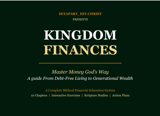 Kingdom Finances — A Biblical Guide to Wealth, Freedom & Legacy (Christian Finance eBook)