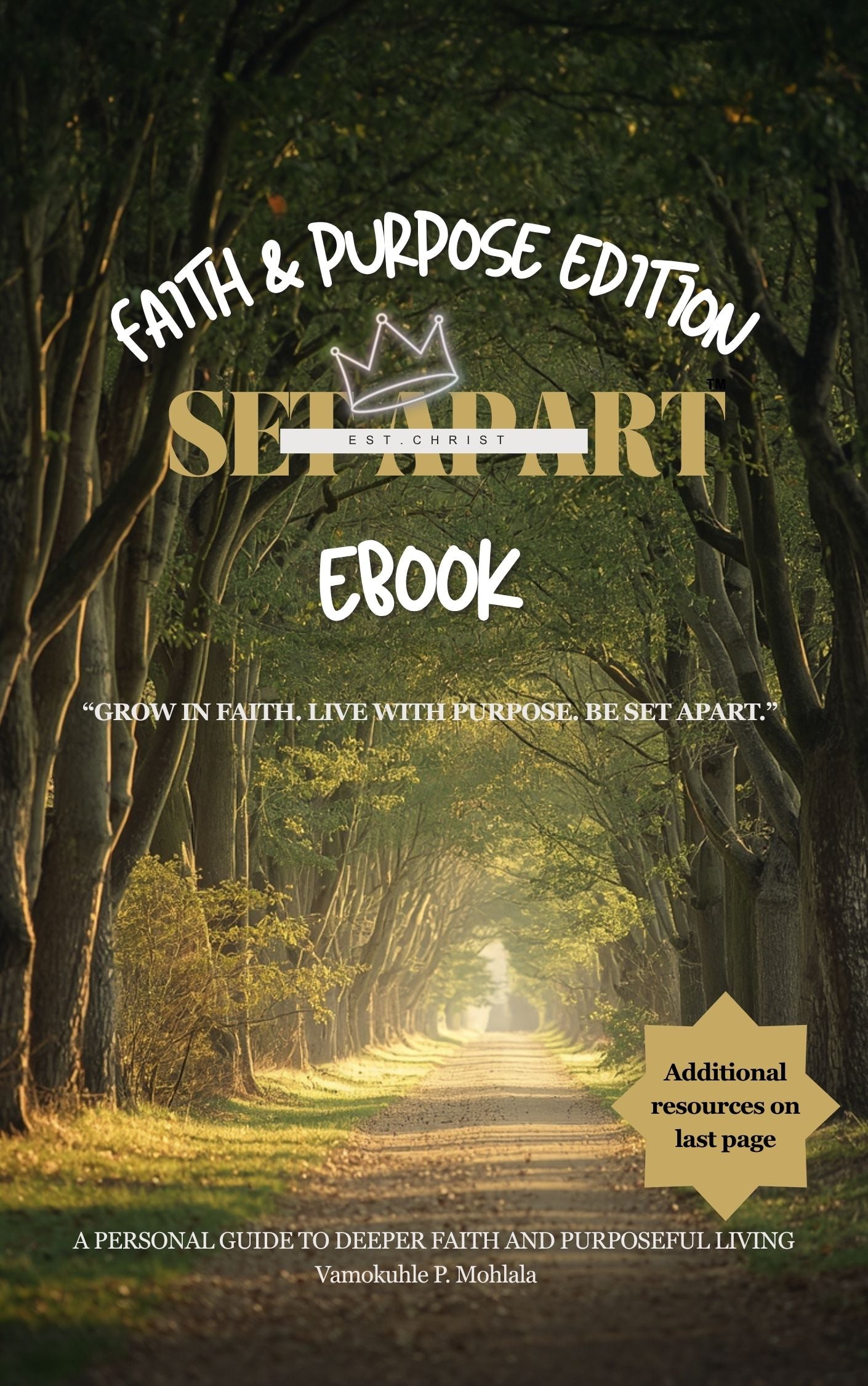 SetApart eBook: Faith & Purpose edition